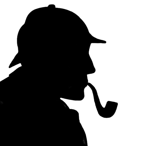 500x500 Sherlock Holmes Silhouette Clip Art Tweets With Replies By Andre