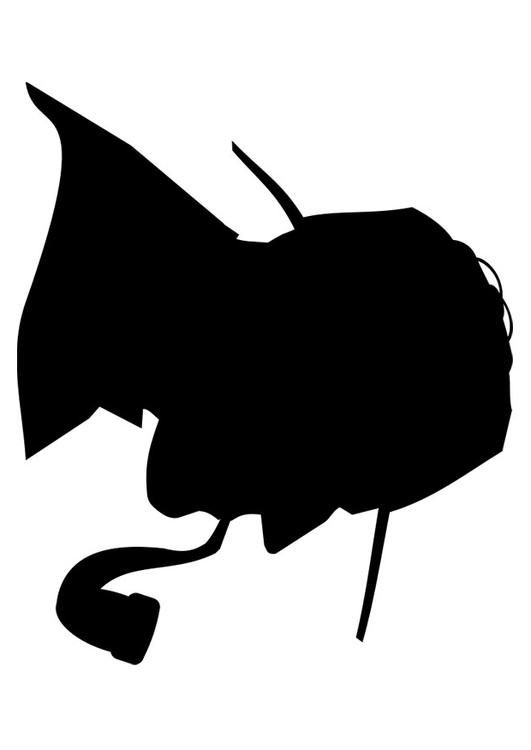 531x750 Coloring Page Sherlock Holmes