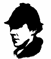 177x207 Sherlock Holmes (Benedict Cumberbatch) Silhouette By