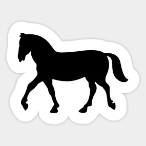 285x285 Limited Edition. Exclusive Horse Silhouette 2