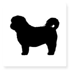 225x225 Shih Tzu Puppy Silhouette Info
