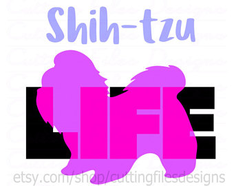 340x270 Shih Tzu Svg Etsy