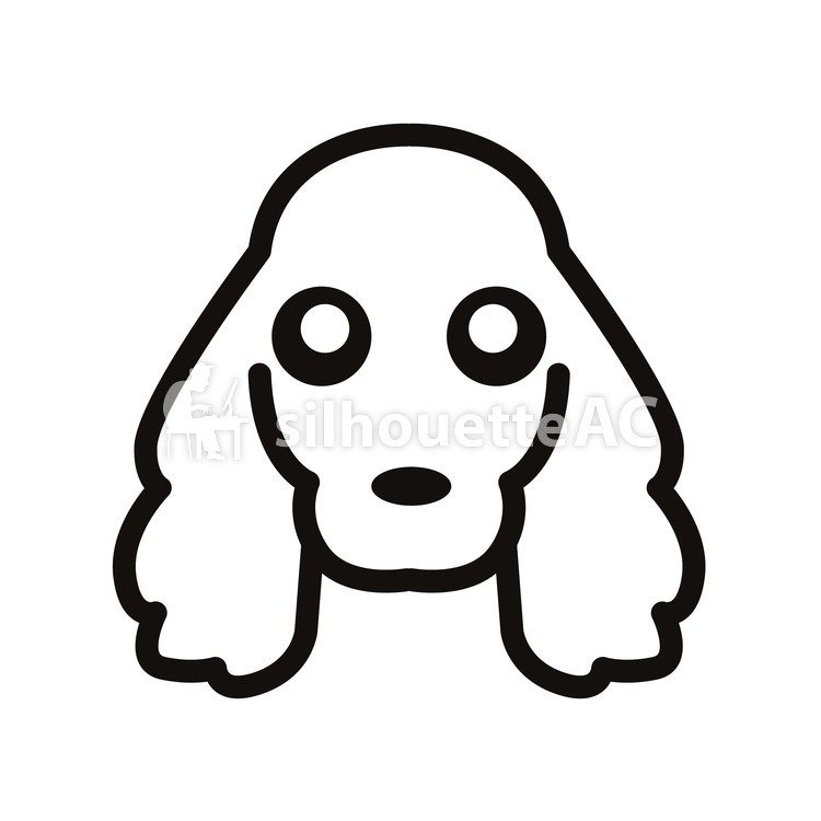 750x750 Free Silhouettes Dog, Sagging Ears