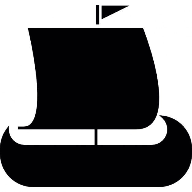 626x626 Viking Ship Silhouette Icons Free Download