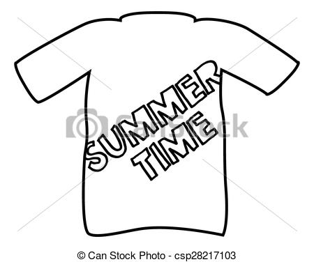 450x376 A Summer T Shirt Silhouette Design Isolated On A White Vector
