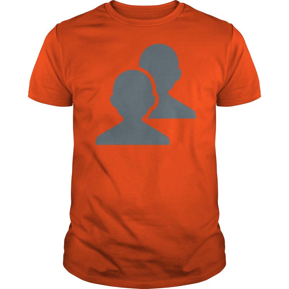 1010x1010 Busts In Silhouette Emoji T Shirt