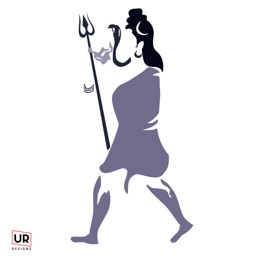 894x894 Lord Shiv Vector Illustration Artwork By Umeshravani