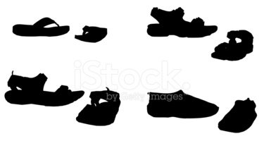 375x200 Vector Silhouette Of Stock Vectors
