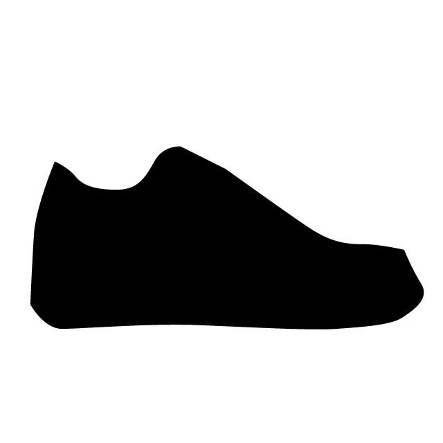 Shoes Silhouette at GetDrawings | Free download