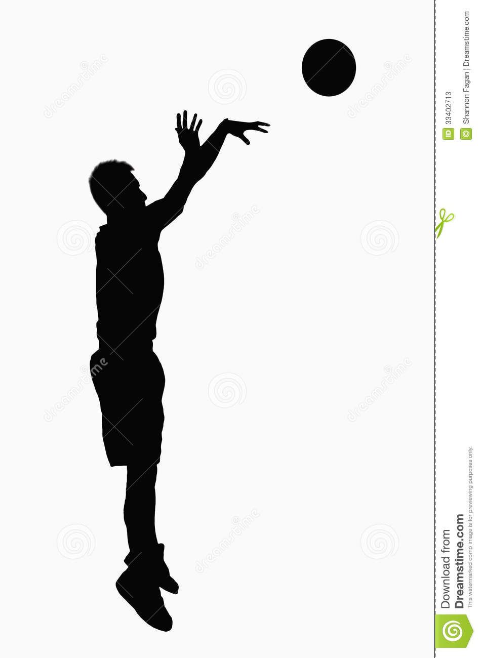 948x1300 Basketball Shooter Silhouette