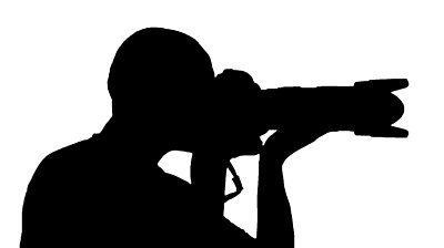 400x224 Silhouette Clipart Photographer