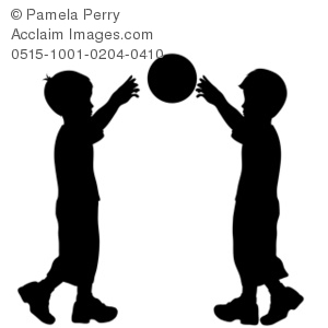 300x300 Basketball Shooting Silhouette. Throwing Ball Stock Images