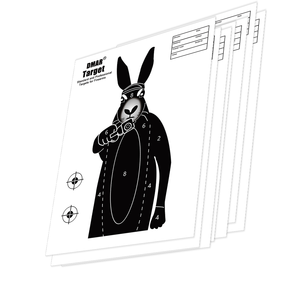1000x1000 Dmar 2050100pcs 42cm Shooting Targets Paper Rabbit Silhouette