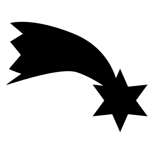 512x512 Shooting Star Silhouette 03