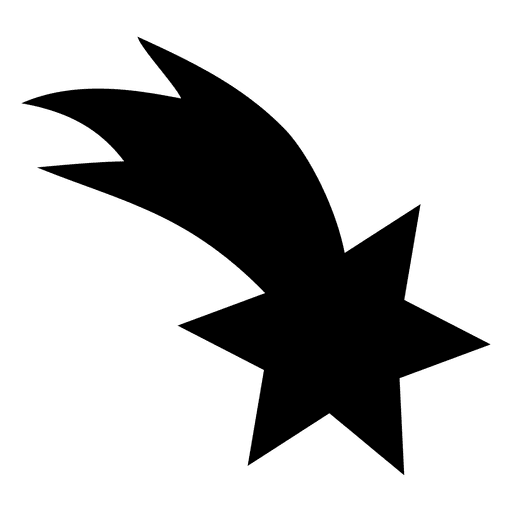 512x512 Shooting Star Silhouette 06