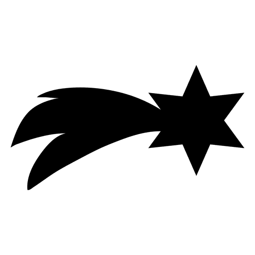 512x512 Shooting Star Silhouette 10