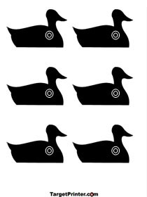 210x280 Printable Small Animal Shooting Targets