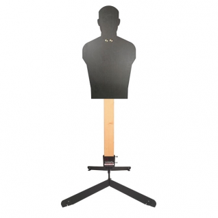 318x318 Challenge Targets Full Size Human Silhouette Rifle Target