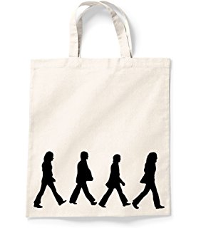 282x320 Pulp Fiction Silhouette Shopper Bag Canvas Tote Shopping Bag