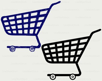 340x270 Shopping Cart Svg Etsy