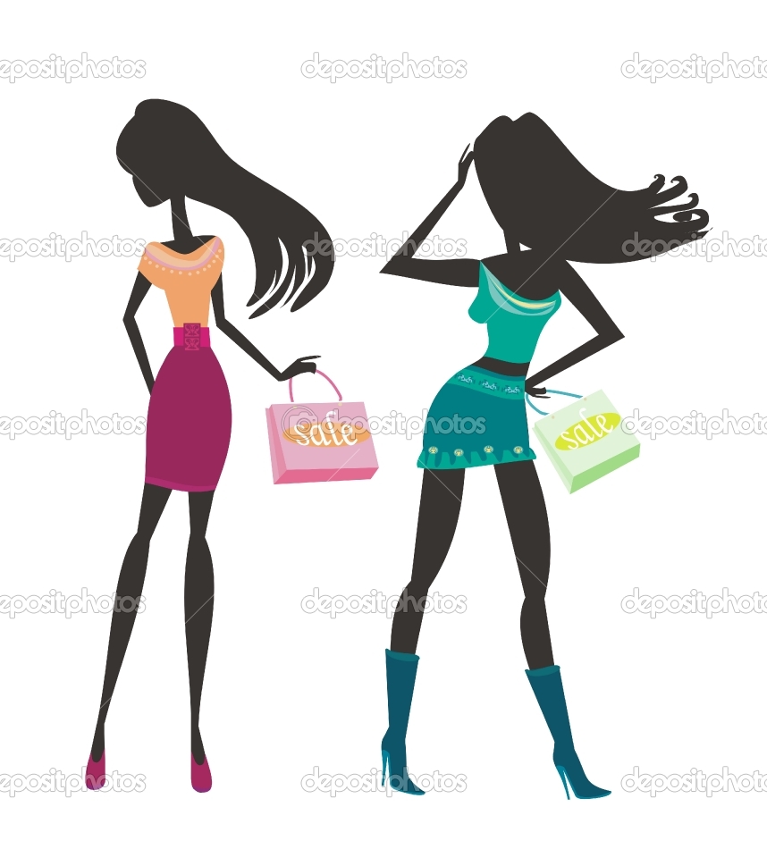 858x950 Girl Silhouette