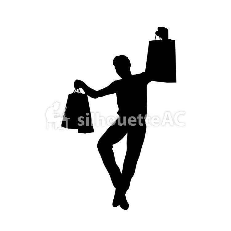 750x750 Free Silhouettes Shopping, Silhouette