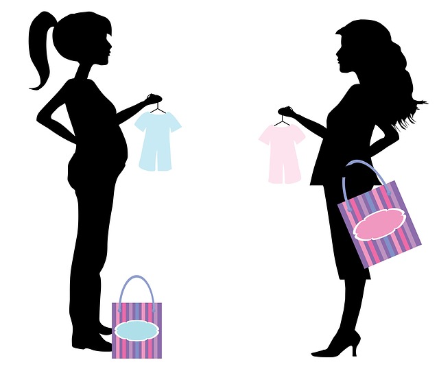 640x541 Pregnant, Woman, Women, Silhouette, Black, Shopping