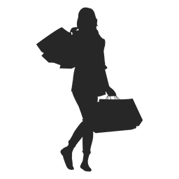 256x256 Shopping Woman Posing