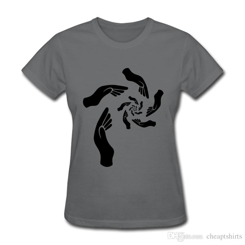 800x800 Art Print Girl T Shirt Silhouette Hands Printing Unique Street