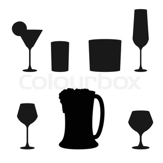 320x320 Shot Glasses Stock Vector Colourbox
