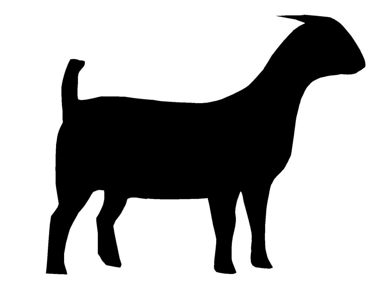 1280x929 Boer Goat Silhouette Clipart Panda