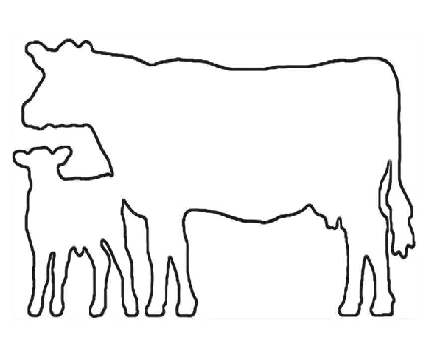 861x729 Clipart Of Cow And Calf Amp Clip Art Of Cow And Calf Images