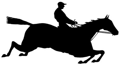400x219 Jumping Horse Silhouette