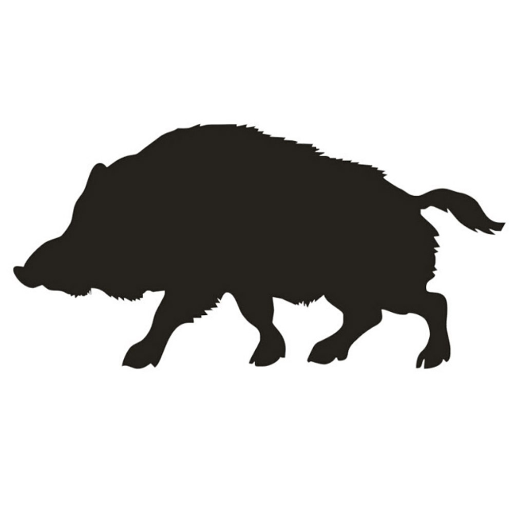 Show Pig Silhouette at GetDrawings | Free download