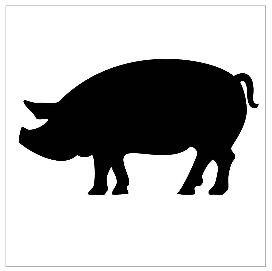 Download Show Pig Silhouette at GetDrawings.com | Free for personal ...