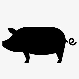 Show Pig Silhouette Images at GetDrawings | Free download