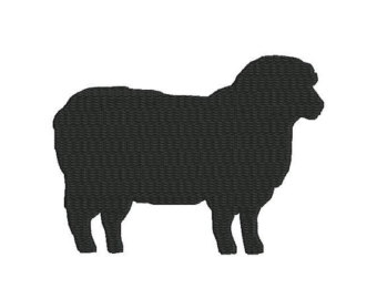 340x270 Sheep Silhouette Etsy