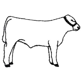 Show Steer Silhouette at GetDrawings | Free download