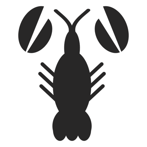 512x512 Shrimp Silhouette