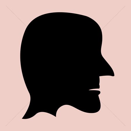 450x450 Free Side View Face Stock Vectors Stockunlimited