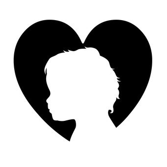 340x340 Free Silhouette Vector Tits, Icon