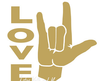 340x270 Sign Language Interpreter Svg Cut File Png Jpg File Silhouette