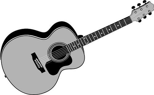 500x309 Rock Guitar Player Silhouette Vector Jpg Tattoo