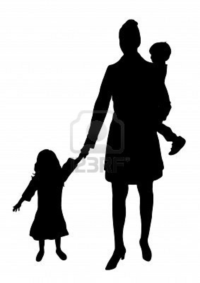 849x1200 Silhouette A Mother's Love Silhouettes