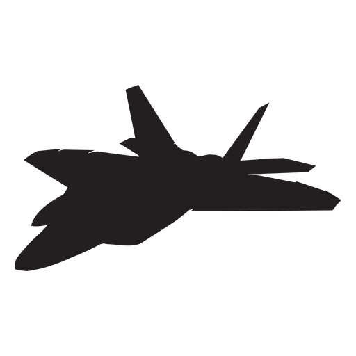 512x512 F 22 Raptor Fighter Aircraft Silhouette