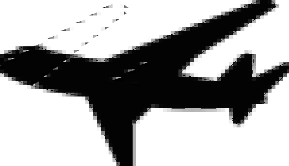 596x344 Airplane, Vacation, Plane, Travel, Silhouette, Outline, Jet