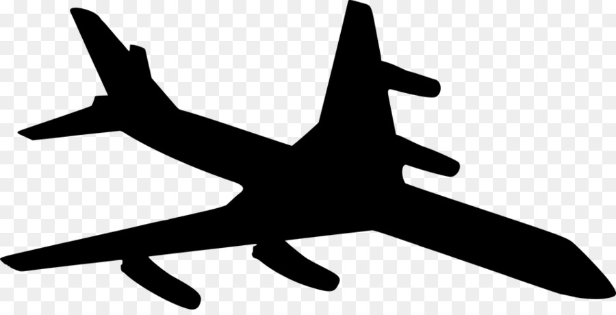 900x460 Airplane Silhouette Aircraft Clip Art