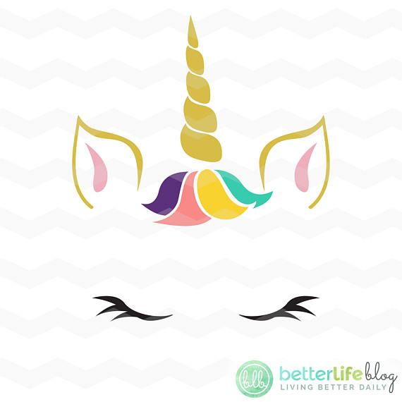 570x570 Unicorn Svg Unicorn Face Svg Cut Silhouette Cameo Unicorn