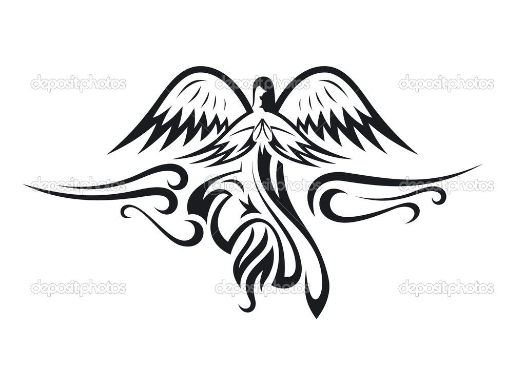 1023x724 Angel Silhouette Stock Vector Misima