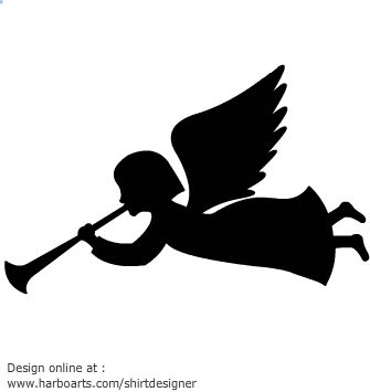 335x355 Flying Angel Clipart Png